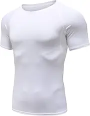 [Holure] Men's Compression Baselayer Athletic Workout T Shirts 3 Pack