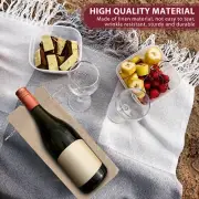 10Pcs Going Away Wine Bag with Drawstring Linen Farewell Wine Bag New flYVu