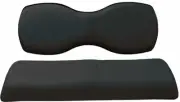 MadJax Replacement Cushions for Genesis 250/300 Rear Seats Black | Universal