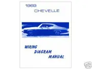 1969 69 CHEVELLE/ EL CAMINO WIRING DIAGRAM