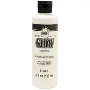 Folk Art Glow in the Dark Acrylic Paint 236ml Neutral