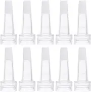 CUTEGO 20mm Glass Bottle Dropper Serum Vial Caps - Essential Oil Bottle Dropper Tips, Leak-Proof Glass Pipette Caps for Cosmetics, DIY Skincare, Perfume(100 PCS)
