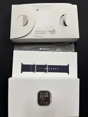 Apple Watch Ultra 2 GPS + Cellular 49mm Titanium Case & Navy Ocean Band SEALED!