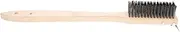 Pizza Stone Brush with Detachable Long Handle Stainless Steel Wire Scrubber for Pizza Oven Cleaning for Comfortable Use at Home and Outdoor Gatherings