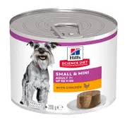 Hill's Science Diet Adult 7+ Senior Small & Mini with Chicken Canned Wet Dog Food - 200g