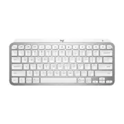 Logitech MX Keys Mini For Mac Minimalist Wireless Illuminated Keyboard Pale Grey