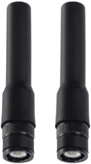 2X UHF Dual Band 144 430MHz Soft Stubby Portable Handheld Radio BNC Male Antenna