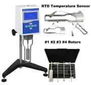 Rotary Viscometer With Range 1～2×10^5mPa.s Temperature Sensor for Oil Paints