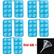 Lot ICE Balls Maker Round Sphere Tray Mold Cube Whiskey Ball Cocktails Silicone