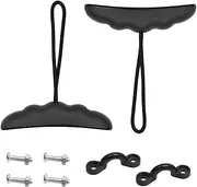2pcs Kayak Carry Pull Handle with Cord Pad Eyes Screws for Canoe Boat