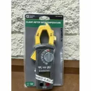 Commercial Electric Clamp Meter W/ Temp 600V AC/DC Voltage 1001 490 633 NEW