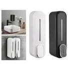 Wall Mount Soap Dispenser Shower Gel Shampoo Conditioner 300ml for Bathroom