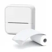 Portable Thermal Printer Mini Printer with Stickers Printer for Notes1375