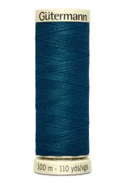 Gutermann Sew-all Thread 100m #870 VERY DARK TEAL, 100% Polyester