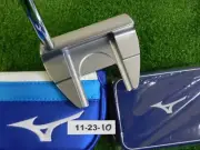 Mizuno M Craft VI White Satin 34" Putter with Headcover & Weight Kit New