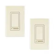 in Wall Dimmer Switch for LED Light/CFL/Incandescent,3-Way Single Pole Dimmab...