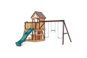 Lifespan Kids Coventry Play Centre Set with 2.2m Green Slide
