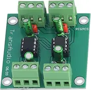 Converter Board DRV134PA, PCB, Stereo Dual Channel Conversion Board, Unbalanced to Balanced, Low Distortion, Widely Used in Shopping Malls, Home Theaters, Speakers