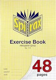 Spirax 114 A4 Primary Grid Book (48 Pages)