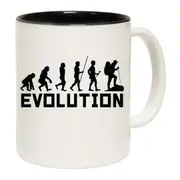 Evolution Hiking Hike Walking Mug Cup