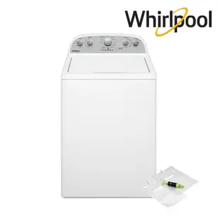 【Whirlpool惠而浦】13公斤3D尾翼短棒直立洗衣機 贈真空夾鏈袋 8TWTW6000JW (8.2折)