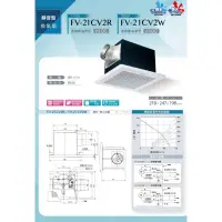 在飛比找蝦皮購物優惠-好好雜貨店 國際牌Panasonic靜音型換氣扇 FV-21