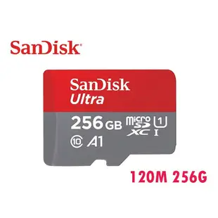 公司貨 Sandisk Ultra MicroSD SDXC TF 200G 256G 400G A1 120M 記憶卡