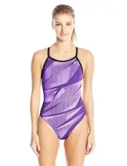 NEW Adidas Women's Shock Energy Vortex Back Performance One Piece Swimsuit 22 24