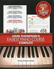 John Thompsons Easiest Piano Course Complete by John Thompson Paperback Book