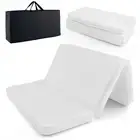 Tri-fold Pack & Play Mattress Pad Dual Sided Baby Foam Playard Mattresses