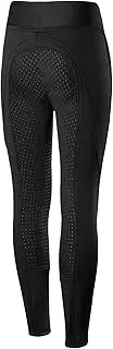 [HORZE] Active Kids Silicone Full Seat Winter Tights - Black - XXS