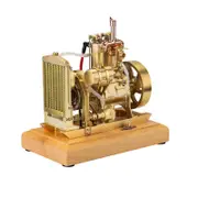 H74 5cc 4-Stroke 2-Cylinder Water Cooled Gasoline Internal Combustion Engine Model