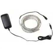 LumaPro LED Tape Light: Blue, 6 ft Overall Lg, 1/8 in Overall Ht, 120 V 30F531