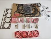 for KUBOTA Forklift Engine V1903 Overhauling kit Piston Ring Complete Gasket kit + Water Pump