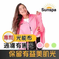 在飛比找momo購物網優惠-【SUN SPA】真 專利光能布 UPF50+ 濾光裙 防曬