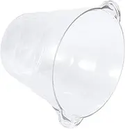 1Pc Professional Ice Bucket for Wine and Beer Storage Large Capacity Elegant Transparent Design for Home Bar and Restaurant Use Easy to Clean and