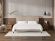 My Style Tapered Headboard & Slimline Base - Super King / Natural / Slimline Base