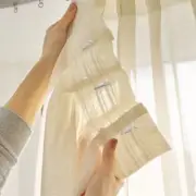 50pcs Curtain Hooks Curtain Pleat Hooks Drapery Curtain Hooks