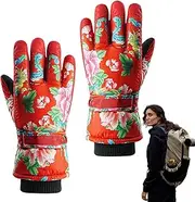 [Generic] Touchscreen Snow Gloves | Snow Touchscreen Ski Cold Weather Gloves - Thermal Snow Gloves Winter Gloves for Climbing, Cycling, Running, Snowboarding
