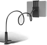 Tablet Holder Universal 360 Degree Flexible Table Stand Mount Holder for iPhone iPad Tablets 2020 New,Black
