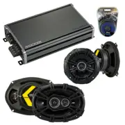 Fit Eagle Premier 1988-1992 Factory Speaker Upgrade Kicker DSC5 DSC693 & CXA3604