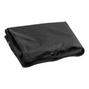 Standard Black Janitor Cart Vinyl Bag with Zipper 25-Gal