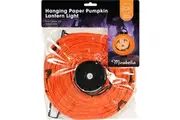 Mirabella Halloween Hanging Paper Pumpkin Lantern Light each