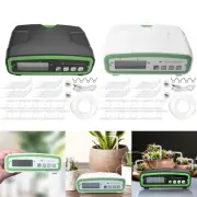 Auto Drip Irrigation Kit Dual Pumps Automatic Watering Programmable Timer Kit