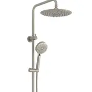 Greens Australia Scandi Twin Rail Shower Brushed Nickel