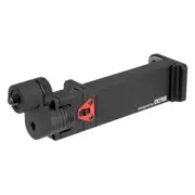 TransMount Phone Holder with Crown Gear and 1/4 inch Screw for WEEBILL LAB / CRANE 3 LAB(Black)
