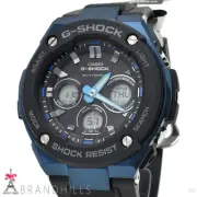 CASIO Watch men Casio G Shock Men s G STEEL Solar Radio Wave SS Rubber Black