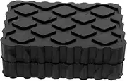 JEWEDECO 2pcs Car Jack Rubber Pad Flex Pads for Rv Jack Pads for Floor Jack Rv Leveling Pads Rv Snap Pads Rv Stabilizer Blocks Anti-vibration Rv Pads Car Jack Pad Stabilizer Jack Pads