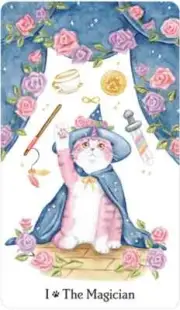 Caticorn Tarot Deck and Guide by Pamela Chen- 78 Mystical Cards with Guidebook