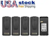 5Pack 1500mAh Ni-MH Battery for CP185 CP476 CP477 CP1300 CP1660 radio PMNN4082